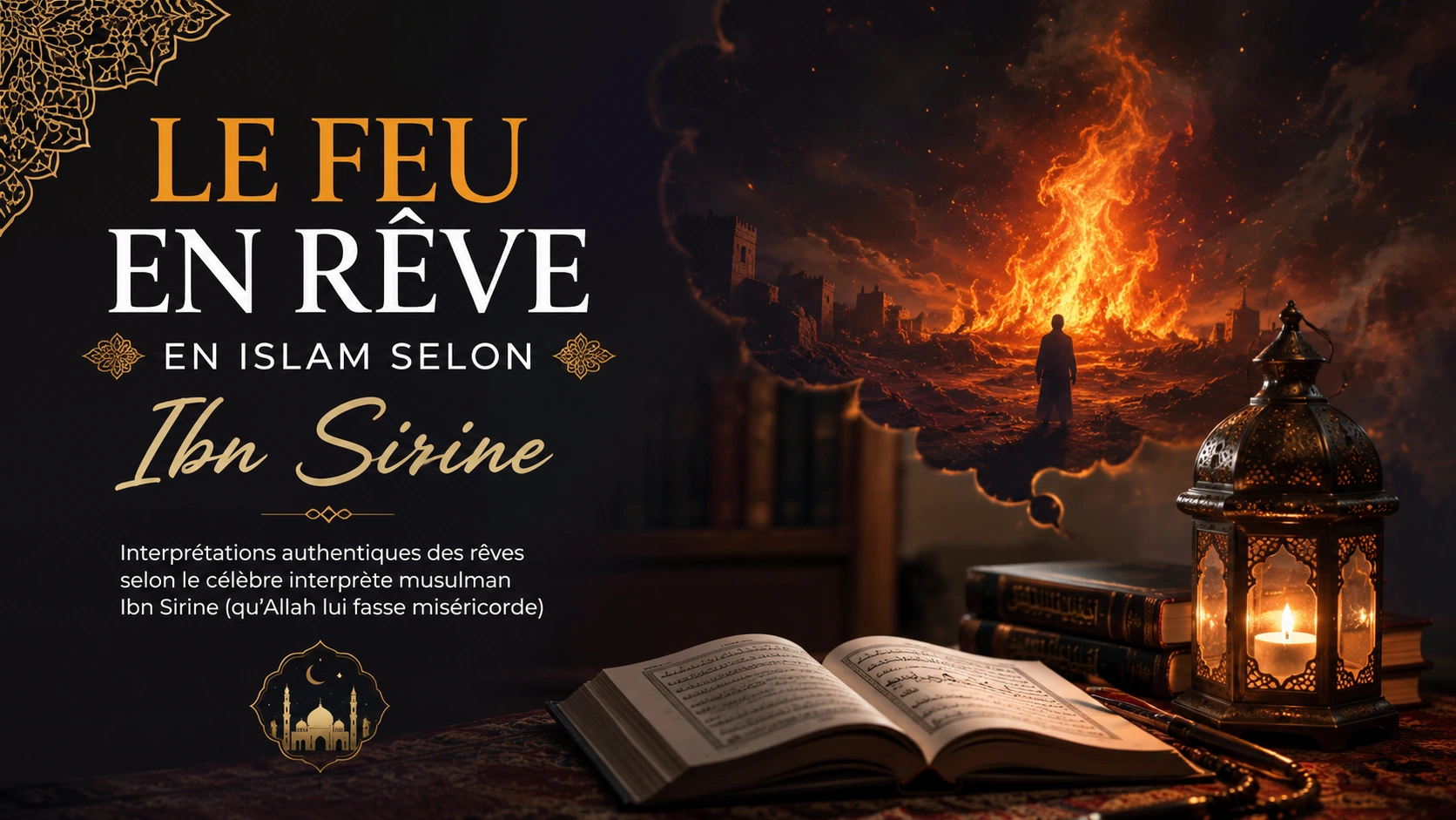 Le feu en rêve en islam selon Ibn Sirine