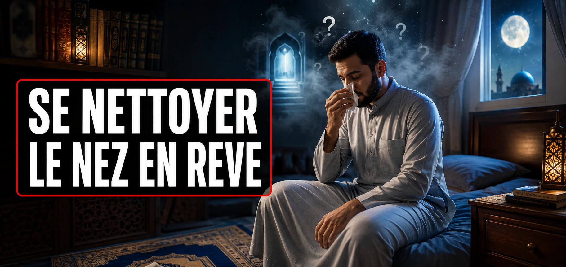 Interprétation du rêve de se nettoyer le nez en islam
