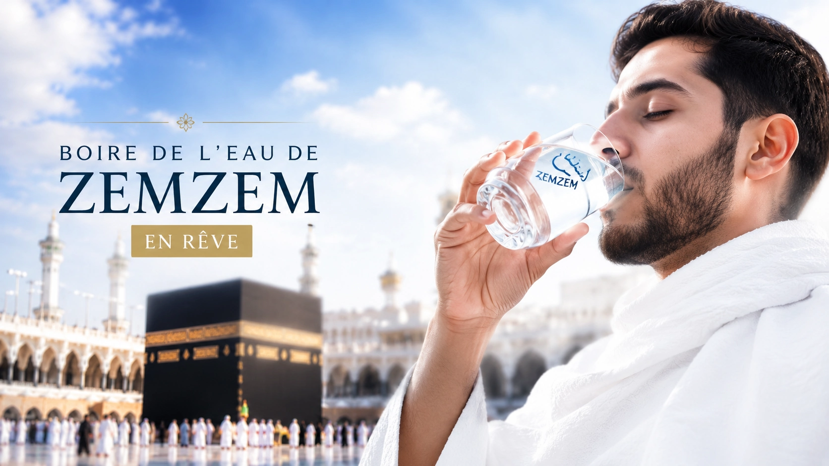 Interprétation du rêve de boire de l'eau de Zamzam en islam